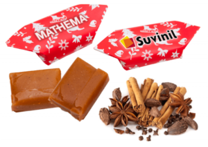 Vánoční karamelky s příchutí perníkového koření